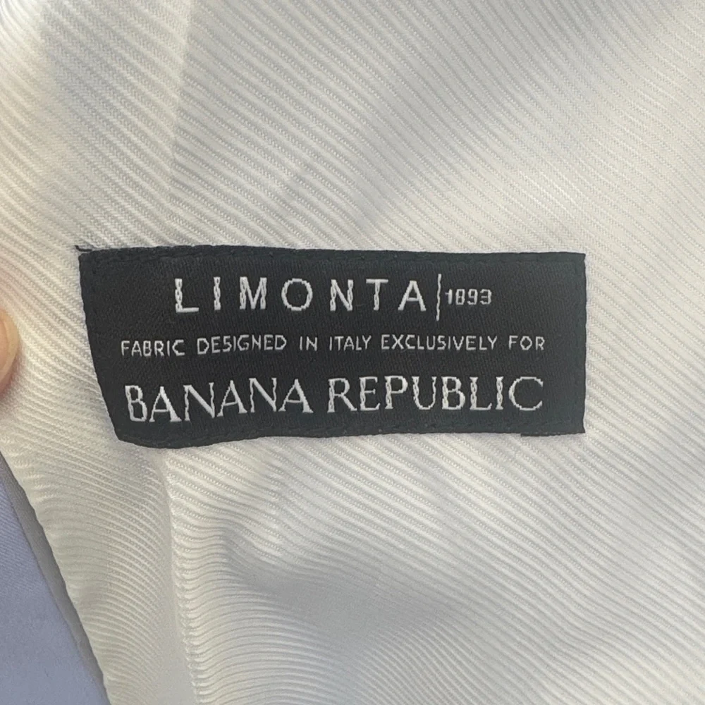 Banana Republic Sky Blue Trench Coat - Picture 5 of 5